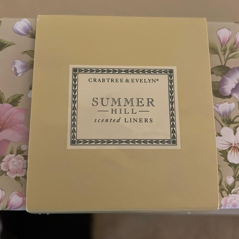 Crabtree and Evelyn summer hill scented liners